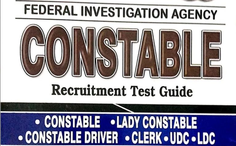 FIA Constable BOOK