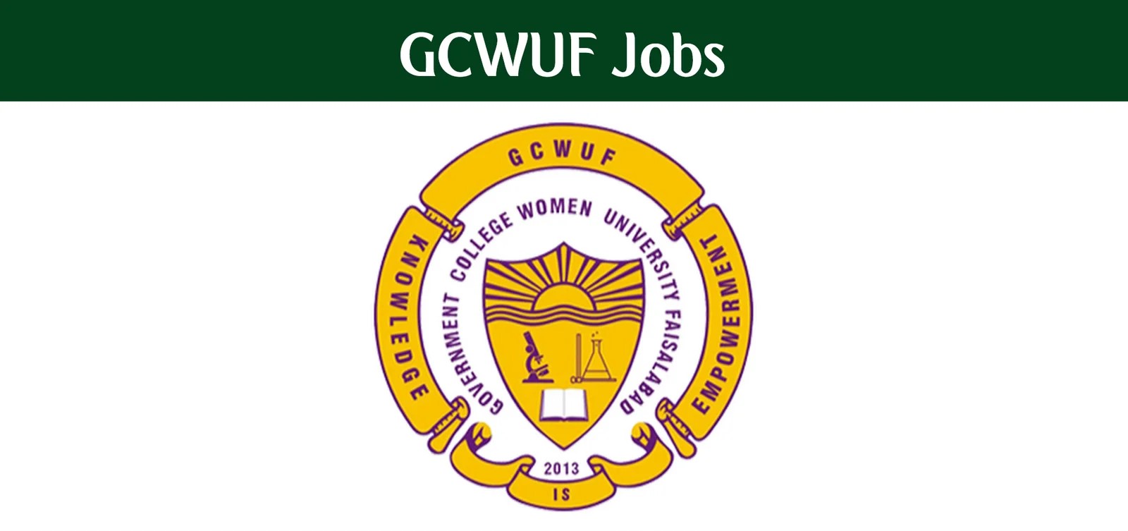 GCWUF Jobs