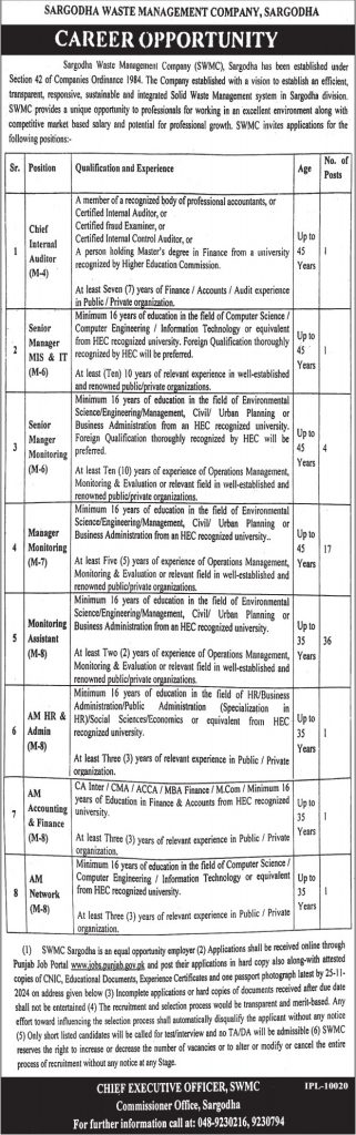 SWMC Jobs